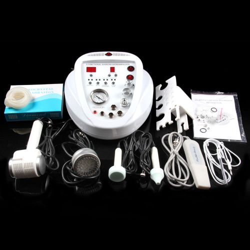 5in1 Microcurrent Diamond Microdermabrasion Dermabrasion Photon Scrubber Machine