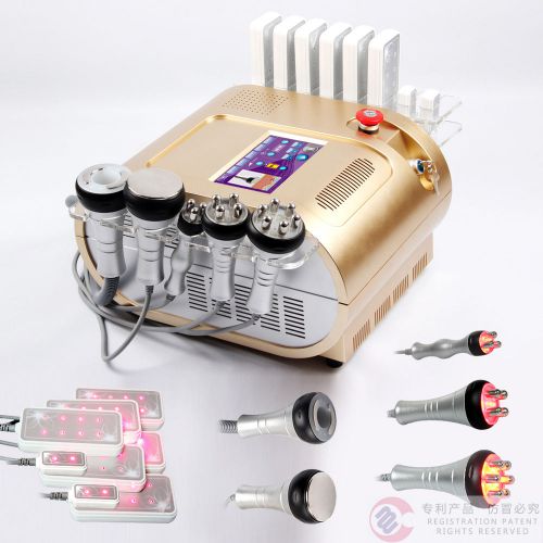 Pro 40K Ultrasonic Cavitation lIPOLYSIS  Bipolar Tripolar Body 650nm Lipo Laser