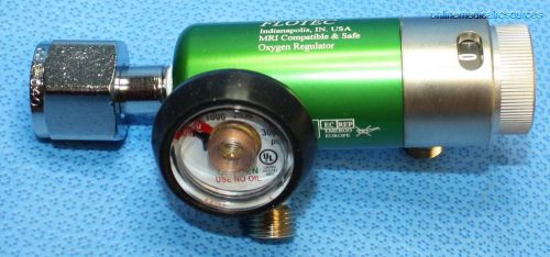 Flotec o2 regulator 1/4 - 25 lpm cga 540 mri compatible rr510-310tp2 for sale