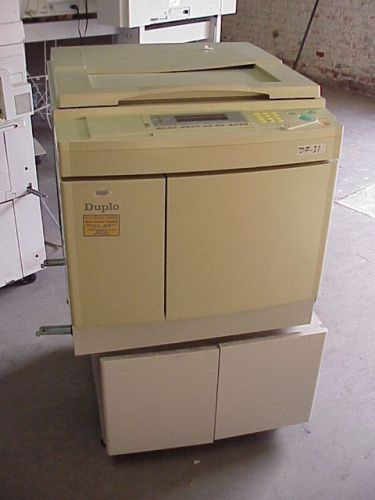 Duplo DP-31S High Speed Duplicator Copier