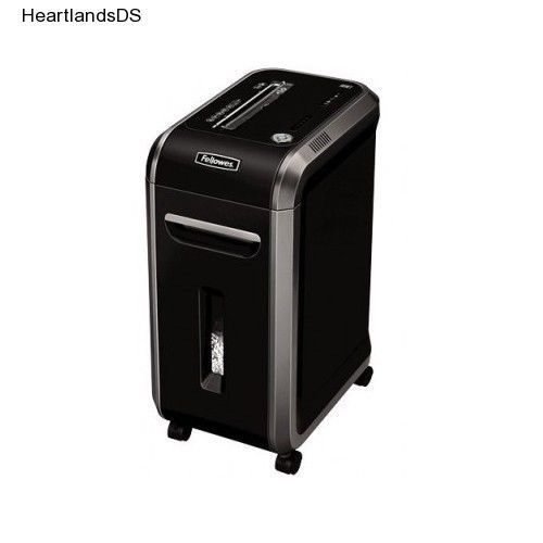 Paper shredder fellowes powershred large bin cross cut heavy duty office home for sale