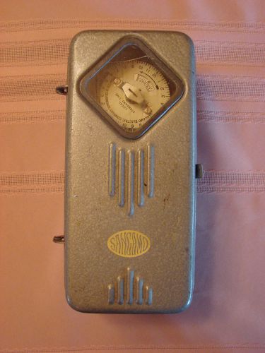 Vintage sangamo time clock meter for sale