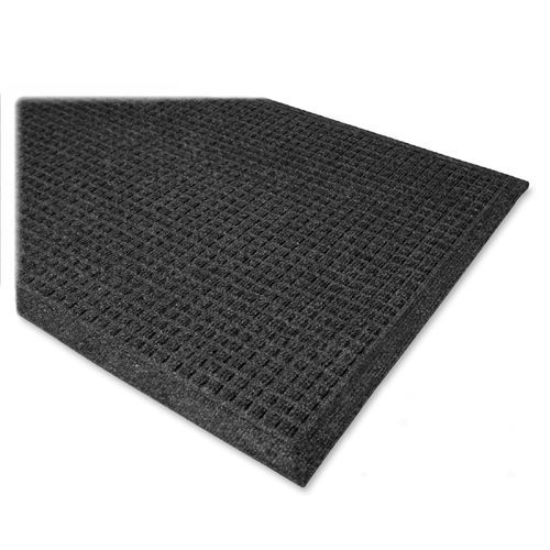 Genuine Joe 58937 4-Ft. X 6-Ft. Eternity Mat, Charcoal Gray