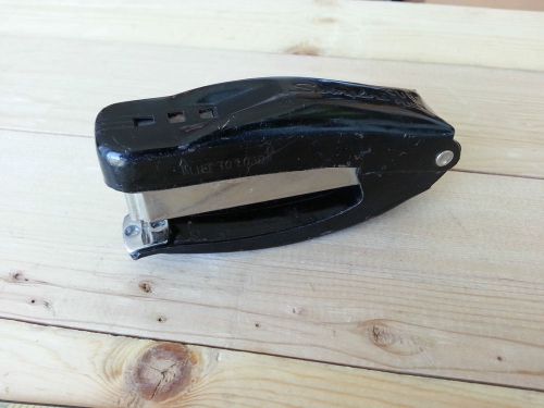 Vintage Swingline &#039;CUB&#039; Plier Stapler -Metal, Black, Curved and fully working