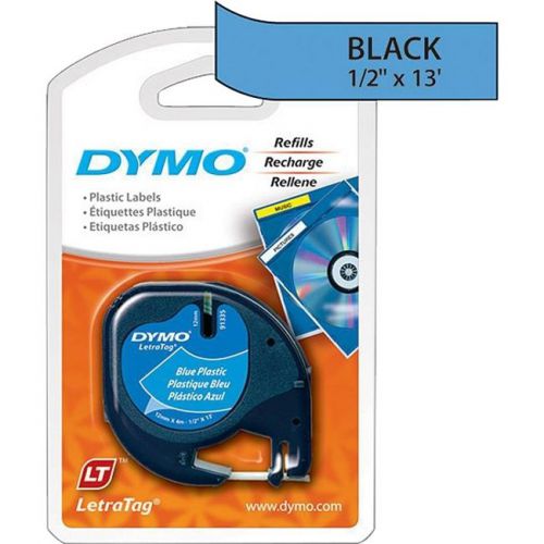 DYMO 91335 LABEL, PLASTIC ULTRA BLUE