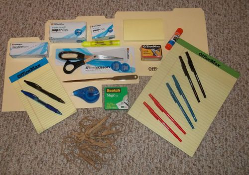 STOLEN OFFICE SUPPLY STARTER KIT (not really) ;-P