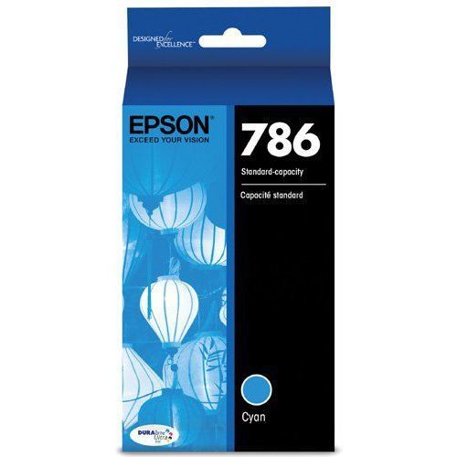 EPSON - ACCESSORIES T786220 T786 DURABRITE CYAN ULTRA INK