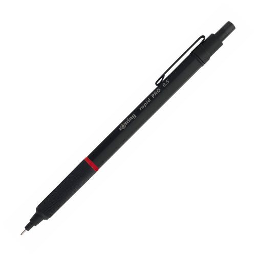 Rotring Rapid Pro .7mm Mechanical HB Drafting Pencil Black