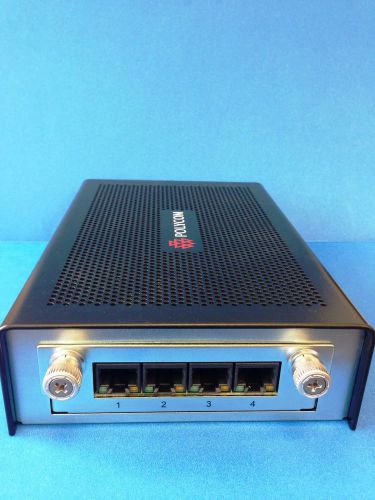 POLYCOM HDX PLINK 2201-24984-001 CASE W/QUAD 4 BRI PORT