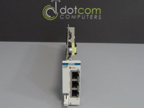 Adtran 1184510L1 ETHM SOC260EGAA 10/100 ETHERNET MOD Warranty Opti-6100 Quantity