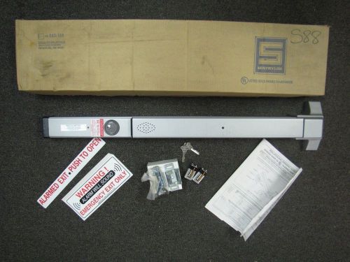 Sentrylok panic push bar exit device emergency alarm heavy duty *new* for sale