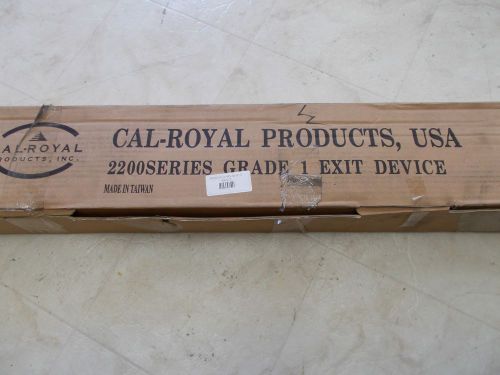 Cal-Royal 2200 Series Grade 1 Exit Device Push Bar Panic Device