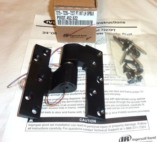 Ives 7215-7226-7227 3/4 Offset Pivot Intermediate Power Transfer LH SPBLK BLACK