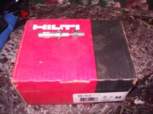 50 - Hilti KB-TZ 3/8&#034; x 3&#034; Kwik Bolt Expansion Anchor #387509 over -20 box&#039;s