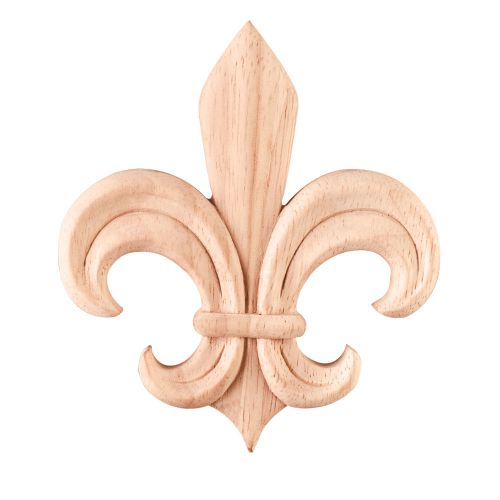 One Pair-  Fleur de lis Applique- 3-3/4&#034; x 5/16&#034; x 4-1/4&#034; -   #PAPL-14