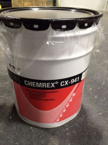 CHEMREX, FLOOR ADHESIVE, CX-941, 5 GALLON PAIL