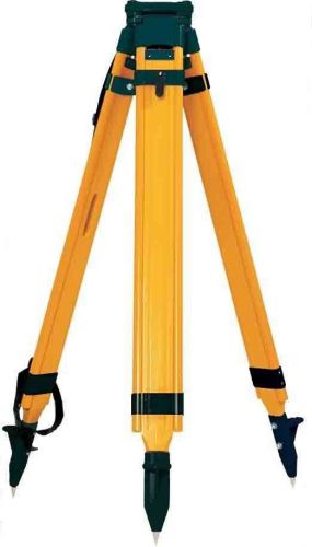 NEW Sokkia Wood Fiberglass Tripod 724281 For Rotary Lasers Total Station or GPS