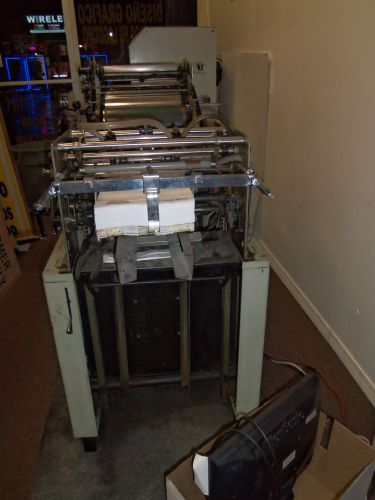 HAMADA 600CD. Single Color Offset Machine