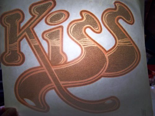 &#034;Kiss Glitter&#034;  Transfer (Iron-on heat transfer only)