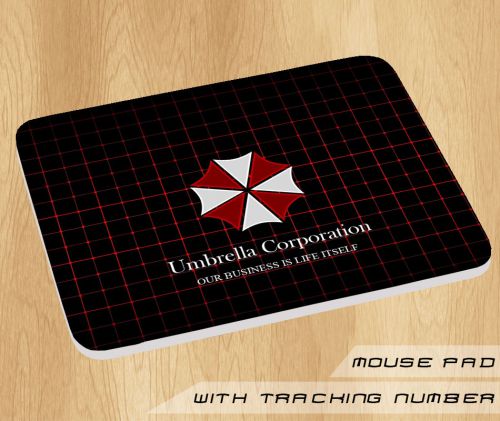 Resident Evil Umbrella Logo Mousepad Mouse Pad Mats Game FREE SHIPPING