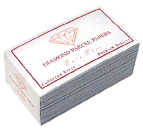 EUROPEAN STYLE PARCEL DIAMOND GEMSTONE PAPERS 3&#034; X 1 3/4&#034; Nibur BLUE/BLUE NEW