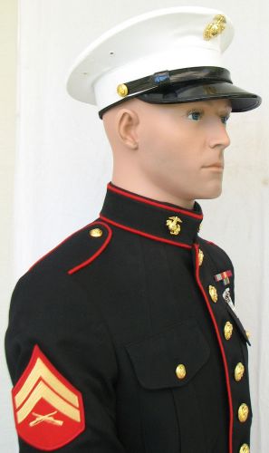 5&#039;9&#034; short small size lifelike fleshtone mannequin military uniforms wwii ww1 for sale