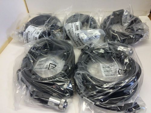 LOT of 5 Symbol 25-79407-01 Cables, NEW