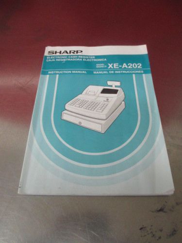 Sharp XE-A202 Cash Register Instruction Manual