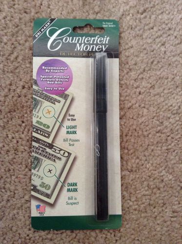 Dri-Mark Smart Money Counterfeit Bill Detector Pen Black/Dark Brown 351B1