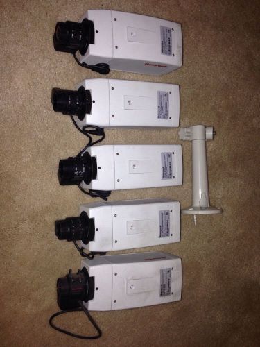 Lot 5 Honeywell HCM384E Security Camera Black White 380 TV Lines 1/3&#034; 12/24