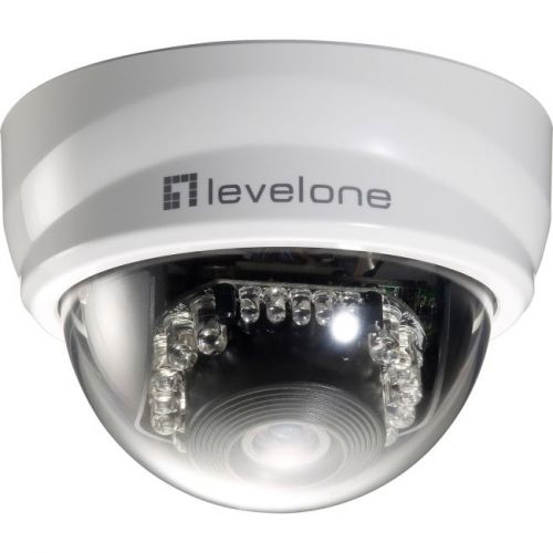 CP TECH/LEVEL ONE FCS-4101 POE P/T IP MINI DOME CAM 2