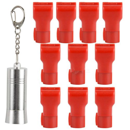 10x wholesale plastic shop hook anti sweep theft stop lock 6mm +1x detacher hiyg for sale