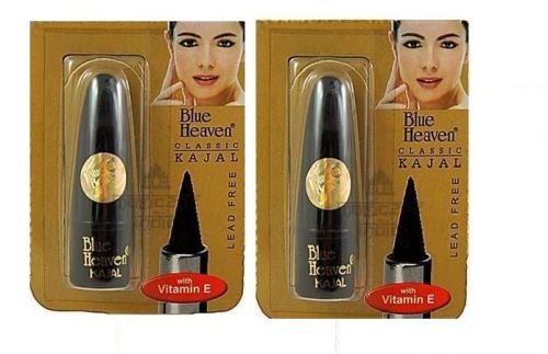 Blue heaven classic kajal black kohl eyeliner stick eyes long lasting for sale