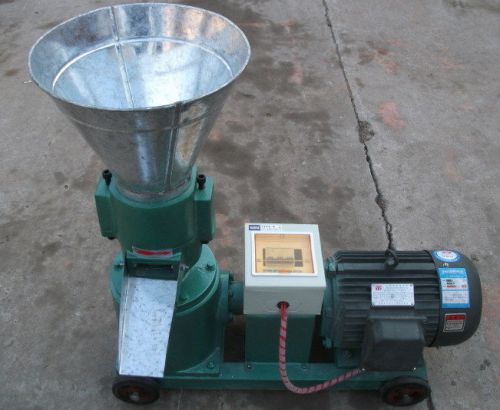 ANIMAL FOOD PELLET MILL 4HP 3KW ELECTRIC PELLET PRESS FREE SHIPPING