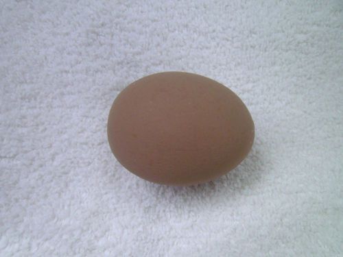 1 Brown Dummy Chicken Nesting Eggs