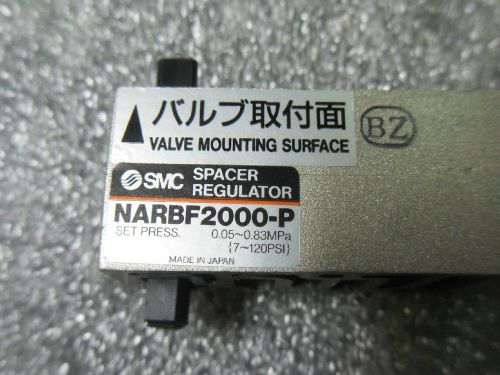 (V38-2) 1 USED SMC NARBF2000-P AIR VALVE REGULATOR