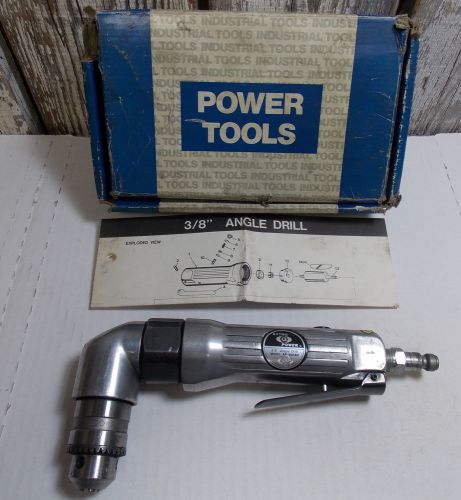 Astro pneumatics model ap-500ah 3/8&#034; angle drill with jacobs chuck tested for sale