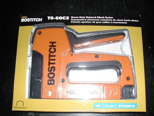 Bostitch Outward Clinch Staple Gun Stapler Medium Gauge T6-06C2