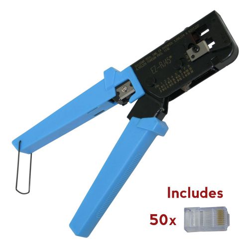 Platinum tool  ez-rj45 crimp tool  rj-11, rj-12, rj-45 and ez-rj45 connectors. for sale