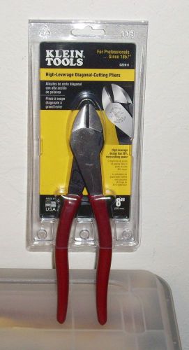 BRAND NEW 8 INCH KLEIN MODEL D228-8 HIGH-LEVERAGE DIAGONAL-CUTTING PLIERS