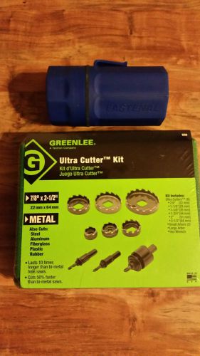 GREENLEE ULTRA CUTTER SET   MORE!!!!!!! (NO RESERVE)