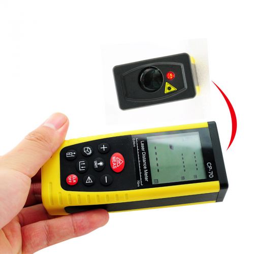 70M Handheld Laser Rangefinder Distance Meter Volume Area Measure Tool 2015