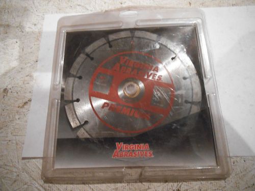 Virgininia abrasives 7&#034; x .250&#034; x 7/8&#034;-5/8&#034; diamond saw blade for sale