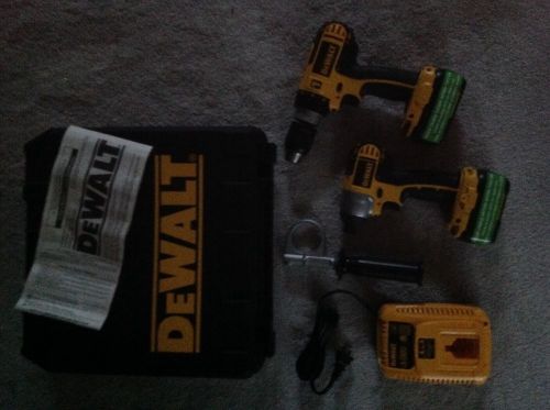 Dewalt DCK266L 18v Compact Li-ion Hammer Drill/Impact Combo Kit