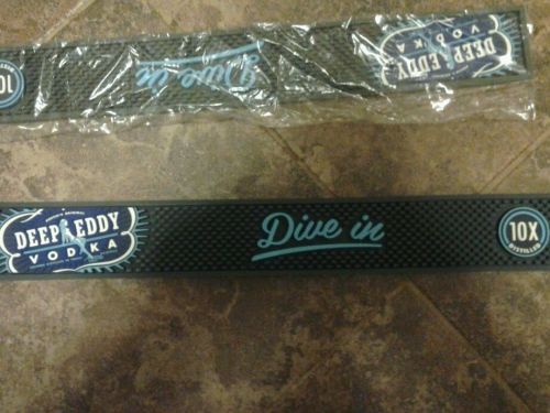 Deep Eddy vodka bar matt new spill matt drink mat