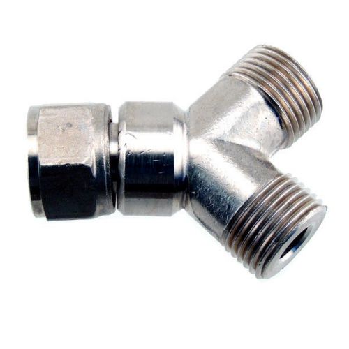 Draft beer y adapter - kegerator hose splitter - pour from 2 faucets on 1 keg! for sale