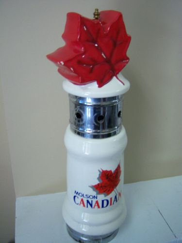 RARE MOLSON CANADIAN DRAUGHT DRAFT BEER BAR 3 TAP TOWER MAN CAVE