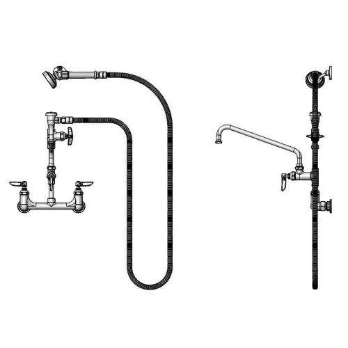 T &amp; S Brass B-2308 B-131 Base Faucet