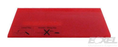 Victorinox #49907 swissarmy 6 1/2 &#034; blade guard, translucent ruby for sale