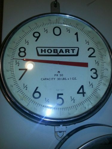 HOBART #PR-30-1 HANGING PRODUCE COMMERCIAL SCALE - 30lb X 1/2oz &lt;&gt;